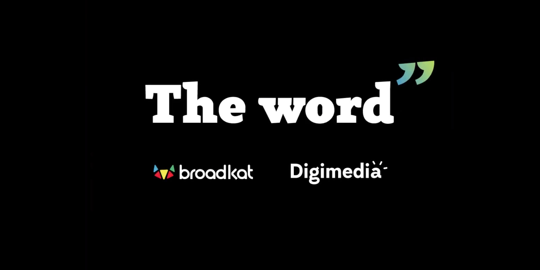 Photo of Lancement de The Word sur Digimedia!