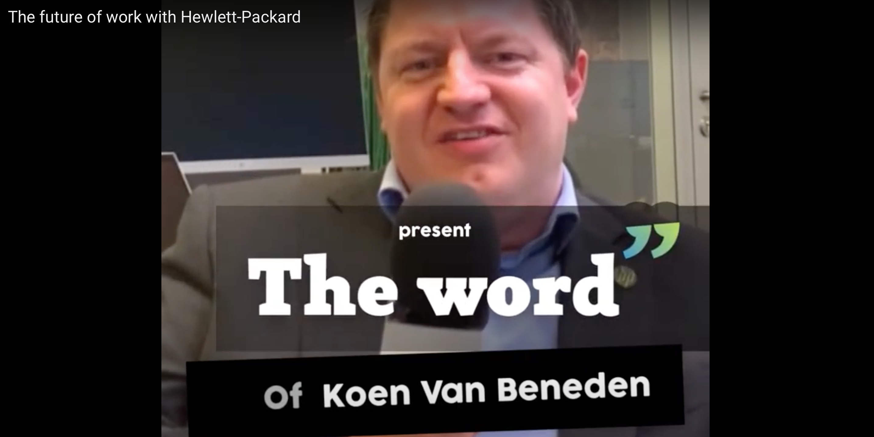 Photo of The Word épisode #10 : Koen Van Beneden d'HP