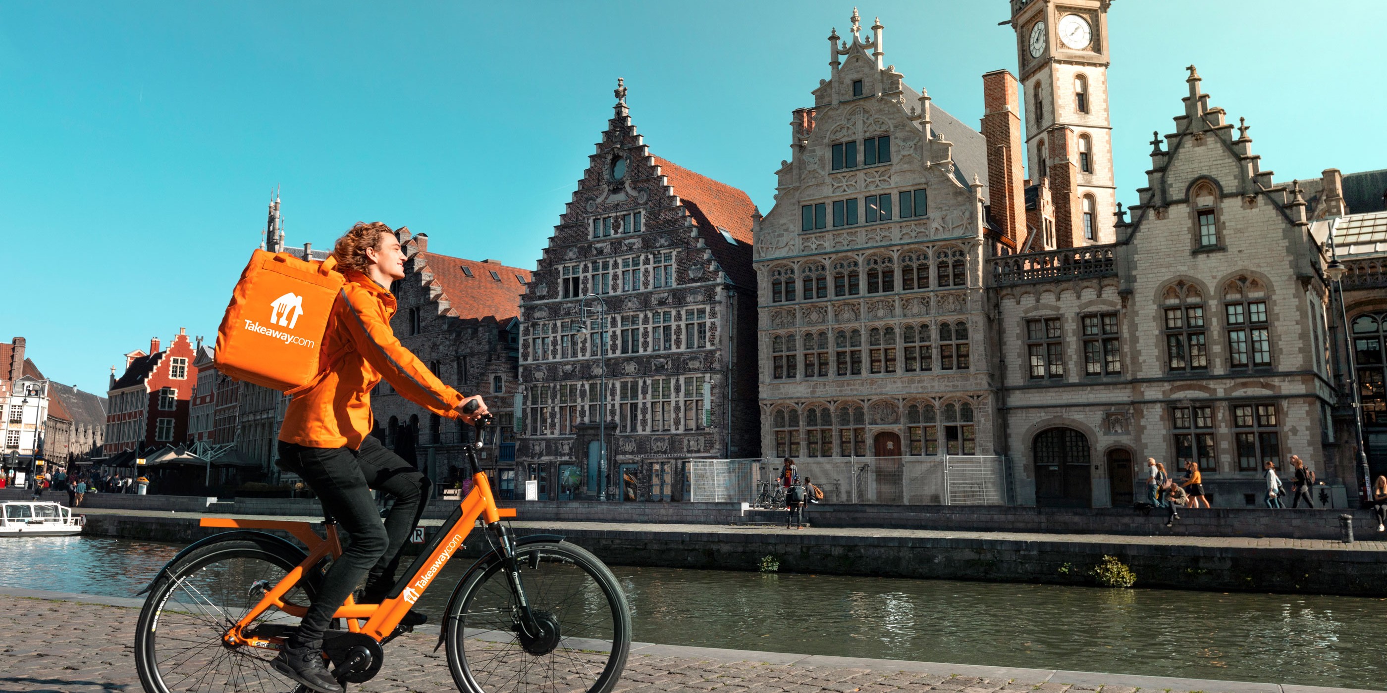 Photo of Takeaway.com gaat gratis leveren op eigen e-bikes in Gent