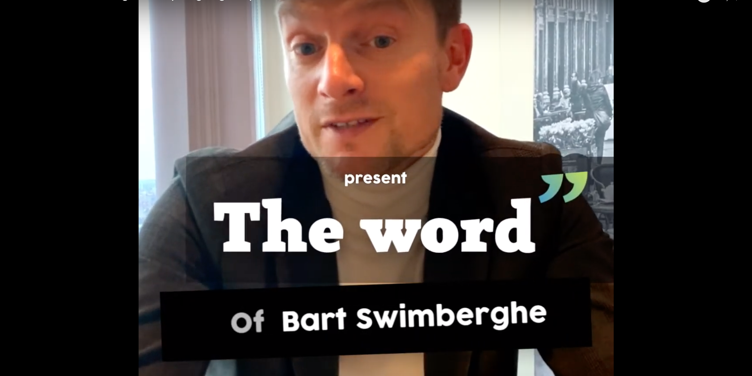 Photo of The Word épisode #8 : Bart Swimberghe de Proximus