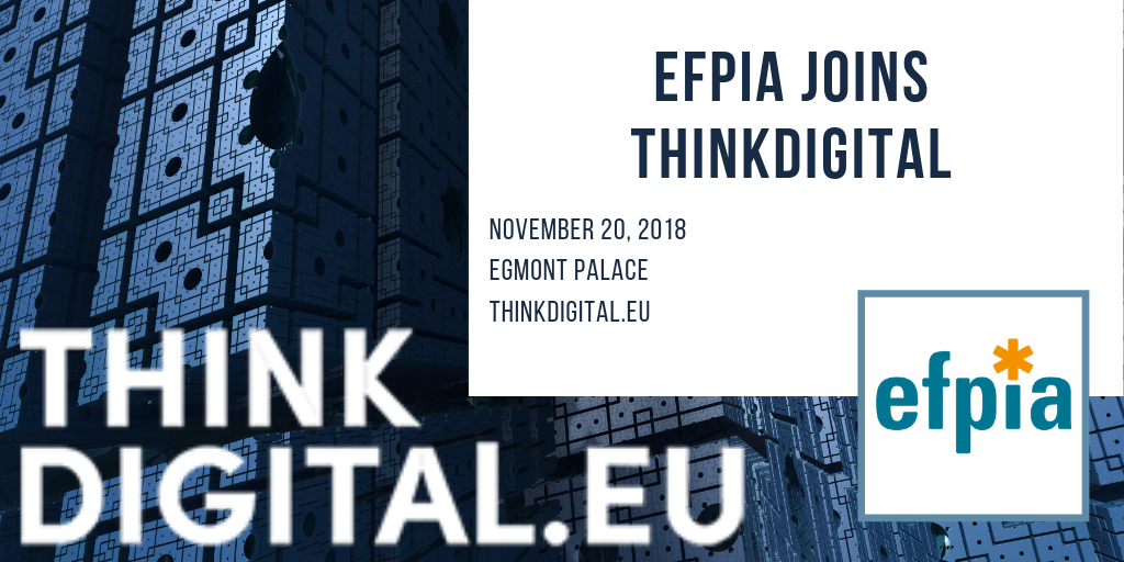 EFPIA confirmed as a Partner for Think Digital 2018