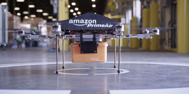 Photo of Amazon stelt eindelijk zijn prototype van delivery drone voor