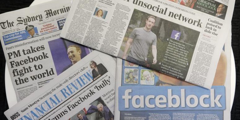 Photo of Australië: het verwijderen van nieuwscontent door Facebook lokt woede uit