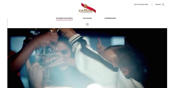 Photo of DigitasLBi sabre le champagne avec G.H.Mumm et David Guetta
