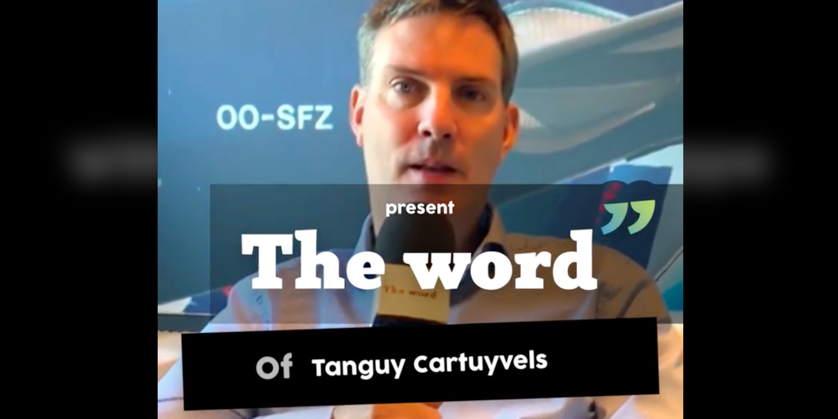Photo of The Word épisode #3 : Tanguy Cartuyvels de Brussels Airlines
