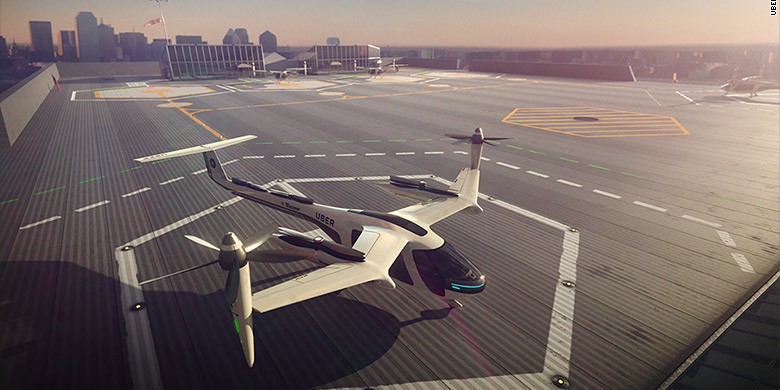 Photo of Vliegende taxi's: binnenkort realiteit dankzij Uber en de NASA