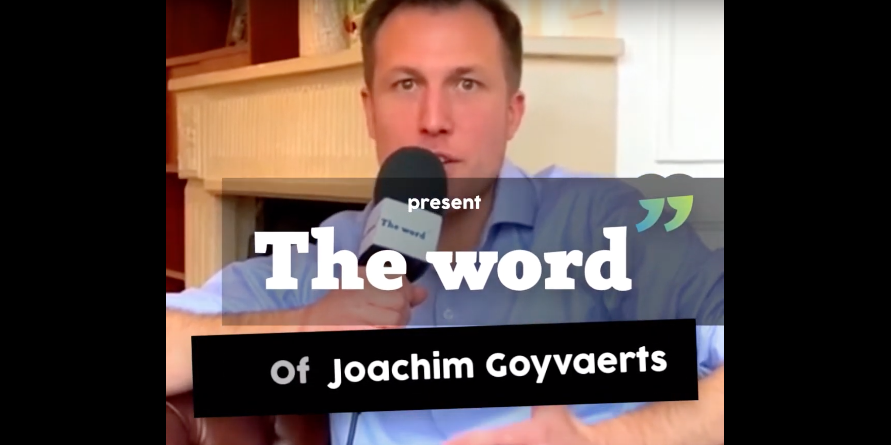 Photo of The Word aflevering #9: Joachim Goyvaerts van PayPal
