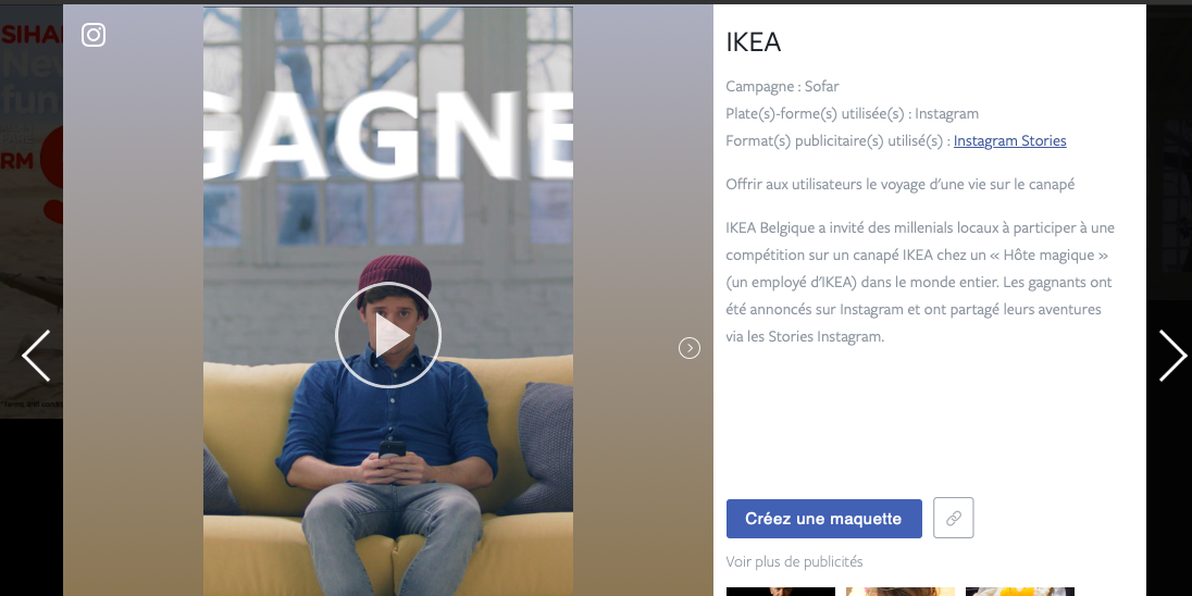 Photo of IKEA et Secondfloor sélectionnés par Facebook pour figurer parmi ses « best cases practice »