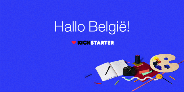 Photo of Kickstarter gaat van start in België!!